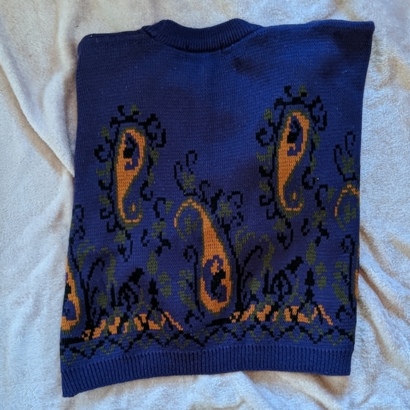 Vintage 90s AJ Brandon Cropped Sweater - Picture 4 of 4